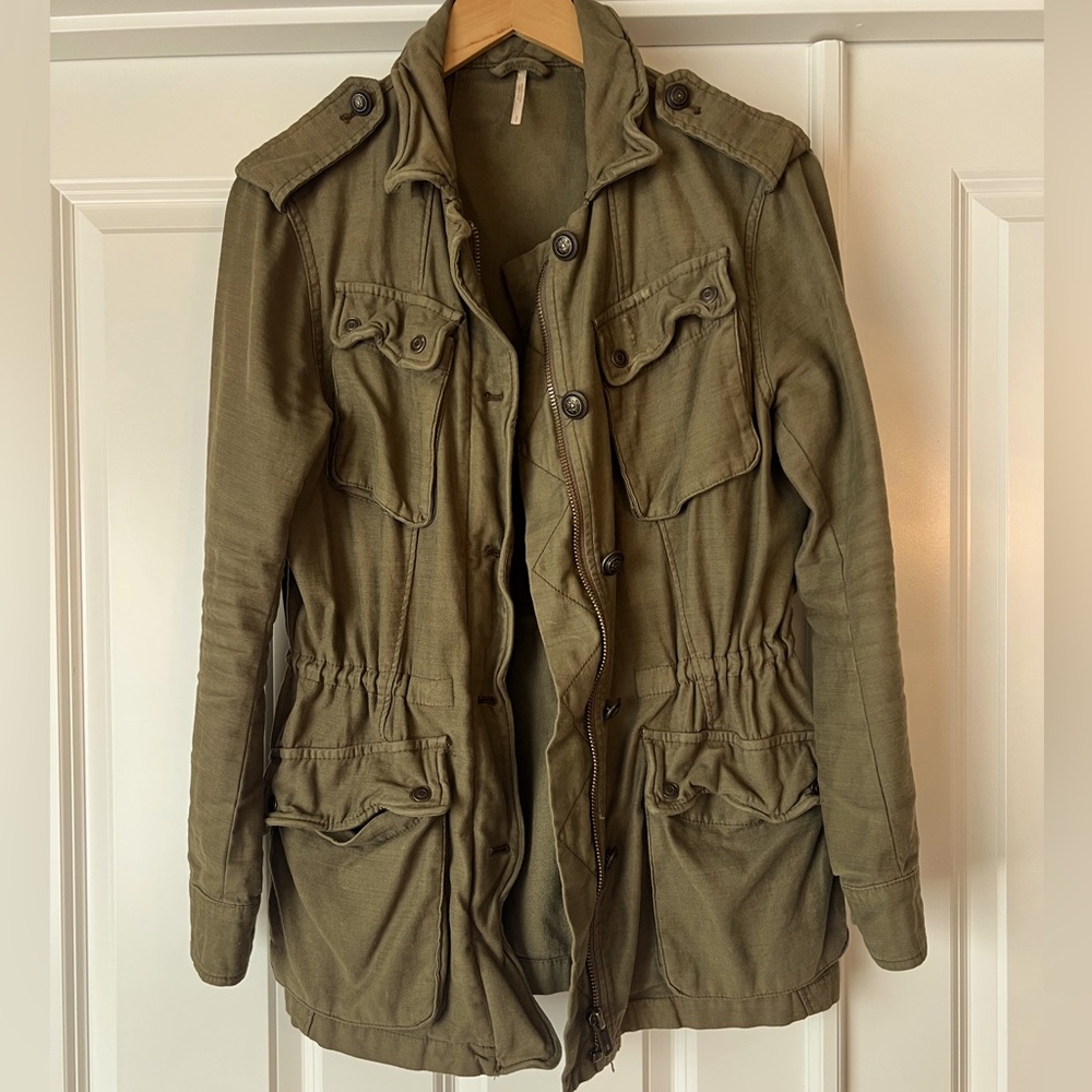 Free People utility jacket. Size small.